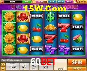 Recursos de Bônus 60Bet